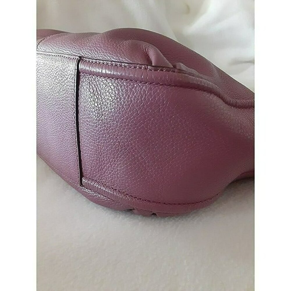 Coach Park Avery Pebbled Leather Hobo Shoulder Bag Purse Tote - Picture 5 of 12